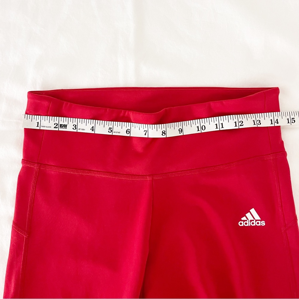 Adidas Farm Rio Red Floral Leggings - Picture 5 of 9